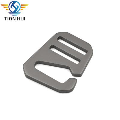 China 20mm Light And Strong Aluminum G Hook Strap Outer Buckle Eco-friendly for sale