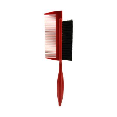 China Waterproof Hair Salon Products Manufacturers DOUBLE BARBER Hair Cutting Neck SIDE Fade Brush Hair Cleaning Brush Fade Brush Comb for sale