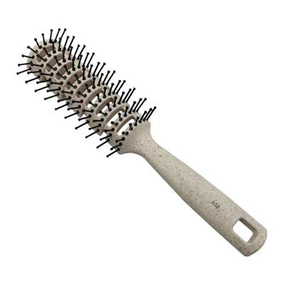 China Home Hair Salon/Salon Styling Products Cheap Price High Quality Wheat Straw Oil Head Comb for sale