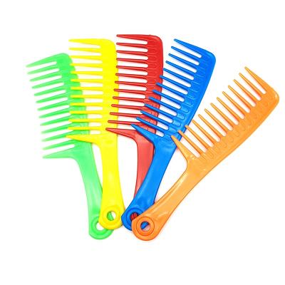 China Salon / Cheap Custom Wide Tooth Comb Large Colorful Hair Comb Knife Domestic Manufacture Prices for sale