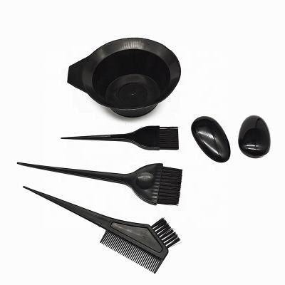 China Brand Good Quality Hairdressing Brushes Hair Color Brush and Plastic Bowl Salon Hair Color Dye Tint Tool Kit for sale