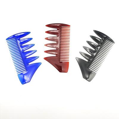 China Professional Barber Shop Manufacturers Oil Head Comb Wide Tooth Customized Hair Styling Barber Bulk Hair Comb For Man for sale