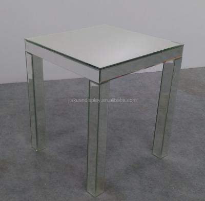 China Wholesale wood coffee table top end mirror glass PANEL living room table for sale