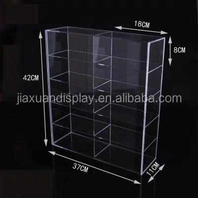 China Retail Shops Display Rack Dustproof Multilayer Acrylic Box For Toy Transparent Acrylic Display Case For Toy for sale