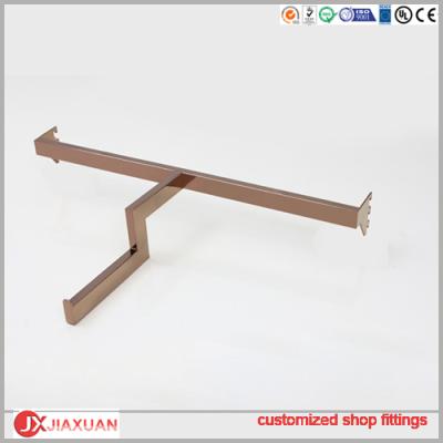 China Metal Garment Display / Rack / Clothing Store Furniture Hang Rail for sale