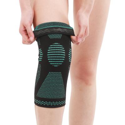 China Adult compression knee compression sleeve with patella gel stabilizers and side pads for sports and outdoor activities for sale