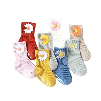 China Autumn New Cotton Fashion Cute Breathable Unisex Baby Spring Candy Color Baby Socks Sock 0-1 Newborn Year for sale