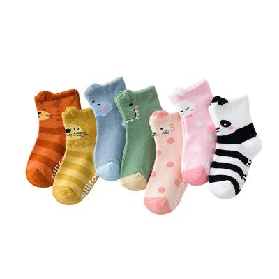 China Breathable Soft 100% Organic Cotton Solid Color For Baby High Quality Socks for sale