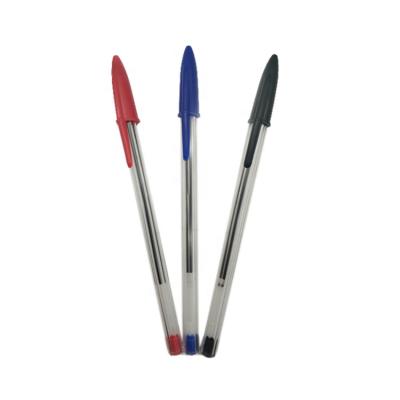 China STASUN Simple Classic Simple Ballpoint Pen Plastic Base Cheap Pen For School And Office for sale