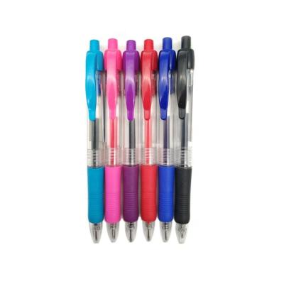 China Good quality STASUN gel ink normal promotional handle plastic retractable pen for sale