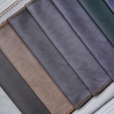 China Suede 100%Polyester Tan Weft Shrink-Resistant For Living Room Sofa Furniture Cover Upholstery Fabrics for sale