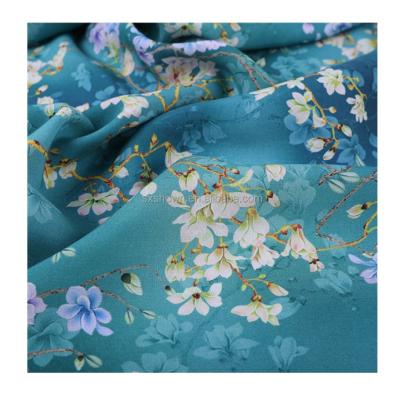 China 2021 Anti-Static Customizable Rural Style Liverpool Polyester Fabric Country Household Polyester Knitted Printed Fabric for sale