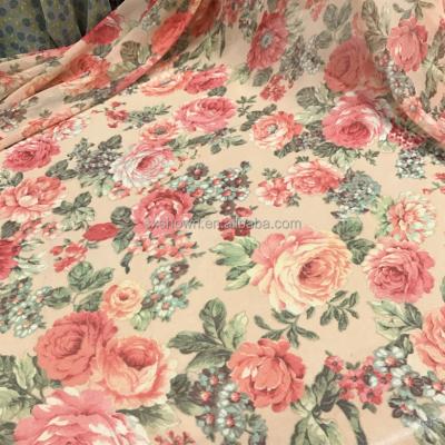 China Professional Custom Made Fabric Anti-Static Bullet Digital Printing Liverpool Knitted Polyester Bow Fabric for sale