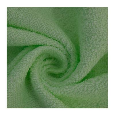 China Anti-Static Wholesale French Bath Fabric 100% Hotel Toweling Cotton Fabric For Daily Home Use for sale