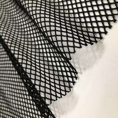 China Fashion New Arrival Shrink-Resistant Sheer Black Hollow Lace Jacquard Fabric For Women Apparel Clothes for sale