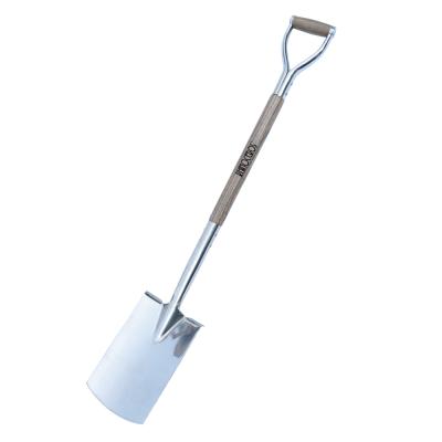 China Durable OEM/ODM Garden Farm Classic Digging Tools Wooden Handle Garden Shovel Loading Digging Shovel for sale