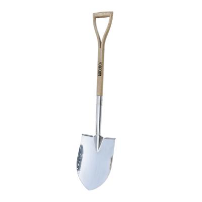 China Wholesale Durable Floral Gardening Tools Y Handle Stainless Steel Tree Shovel Digging Shovel for sale