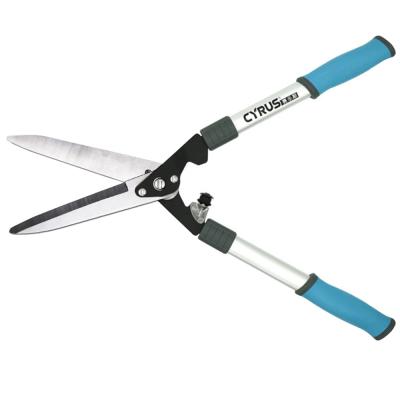 China Customizable Gardeningg Anti-Slip Handle Cutting Scissors Long Handled Fruit Garden Hedge Shears Hand Pruner for sale