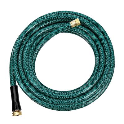 China Newest Double-color 50FT 15M~22M Scalable Adjustable ABS Material Connector Meshed PVC Hose Garden Water Hose for sale