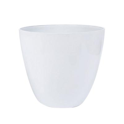 China White Nursery Autumn Container Plant Feature Heavy Duty Matte Indoor Desktop Decorative Flower Pot for sale