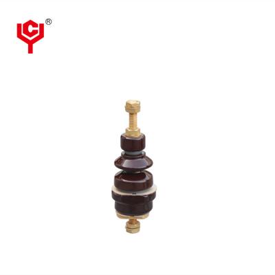 China Porcelain Low Voltage Bushings Insulator DIN For electrical installation for sale