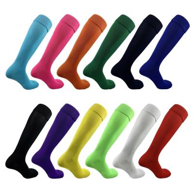 China Breathable Custom Logo Football Socks High Elastic Soccer Socks for sale