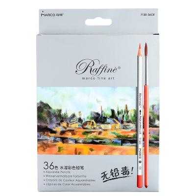 China Professional Colored Pencils Set Non-Toxic Colored Pencil Set Pass EN71 Triangular Coloring Pencils For Adults for sale