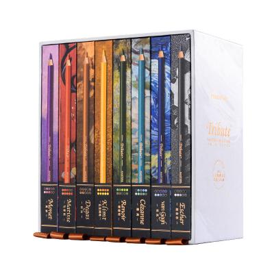 China Marco Masters Colored Pencils Professional Artist Designer Use Oil Coloring Pencil Gift Set D3300-80CB for sale