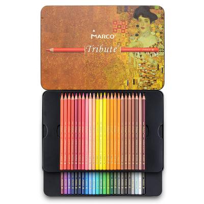 China Marco Variety Colored Professional Artist Durable Designer Use Oil Pencil Set 330009C for sale