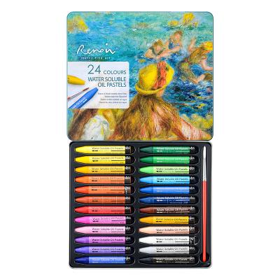 China Marco Renoir Water Soluble Oil Pastels Crayons Colored Chalks Professional Art Materials Designers Kids Painting Gift Set 362004C for sale