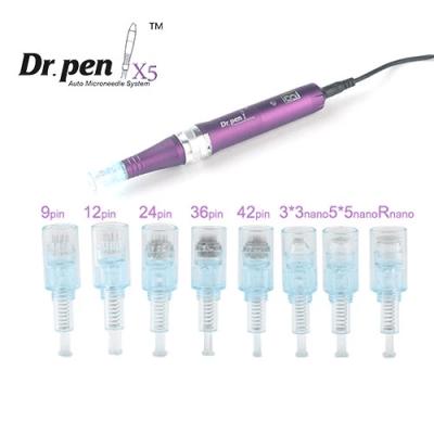 China Breast Enhancers LAST SYLLABLE OF A WORD X5 Rechargeable Electric Dr. Pen Derma Stamp Auto Micro Needle Pen NEW for sale