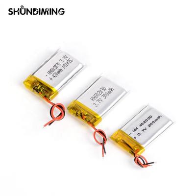 China Home appliance poly 602030 3.7v 300mah rechargeable CE certification lithium battery for sale