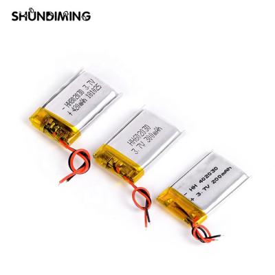 China High Quality Lapt Computers 402030 3.7v 160MAH Li-ion Polymer Battery For Small Machine for sale