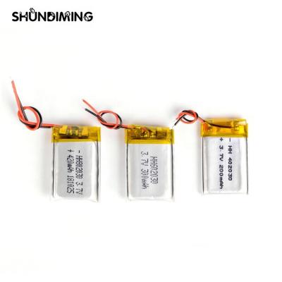 China High quality rechargeable Lapt computers lipo 802030 3.7v battery 420mah with wire for sale