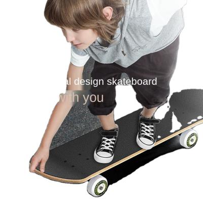 China 31*8 Youth Skateboard Beginner Children Teenagers Boys And Girls Four-wheeling Skateboard Professional Adult for sale