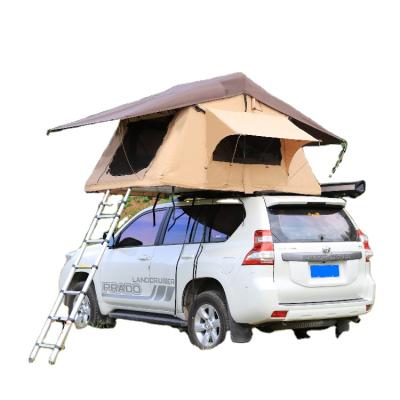 China Camouflage Game High Quality Aluminum Car Roof Top Outdoor Tent/Field Camping Soft Shell 2 3 Person Roof Top Tent for sale