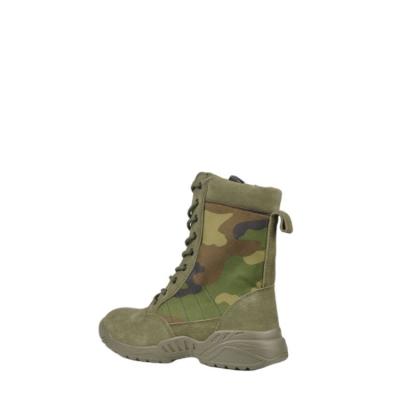 China Other Factory Wholesale High Quality Combat Camouflage Woodland Boots Military Mountaineering Hunting Safety Leather Tactical Boots for sale