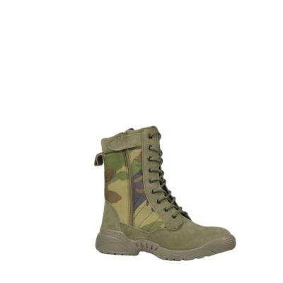 China Other Factory Hot Sale Mountaineering Hunting Safety Leather Tactical Boots Combat Camouflage Woodland Military Boots for sale