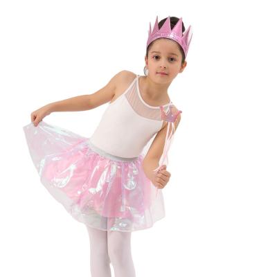 China Fashional Pink Purple Princess Dress Up Tutu Glitter Felt Crown Magic Wand Accessories Bundle For Girls Costume Gifts for sale