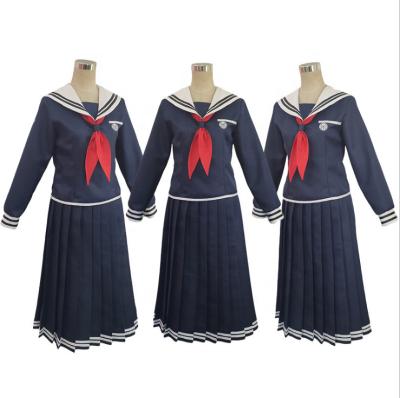 China Polyester Cosplay Anime Dangan Ronpa 2 Costume Fukawa Touko Jk School Uniforms Women Outfits Jk Cosplay Costume for sale