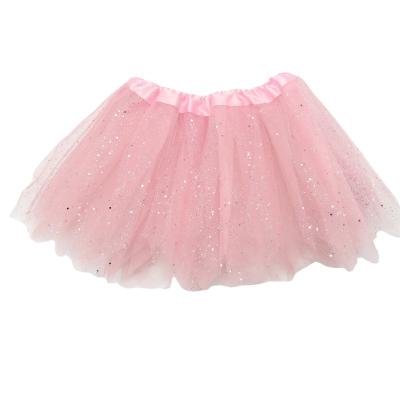 China Eco-Friendly Birthday Dresses For Girls Pink Ballet Tutu Skirt For Toddler Girls Ballet Dance Princess Tutu Skirt for sale