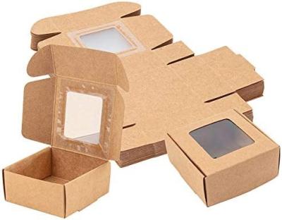 China Recyclable wholesale boxBrown kraft paper cosmetic packaging box custom kraft paper boxes for sale