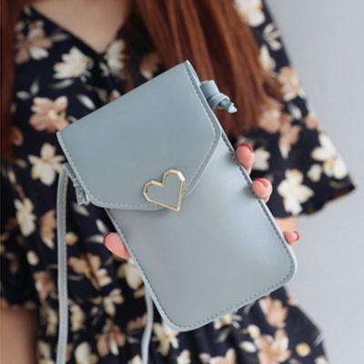 China Fashion Cell Phone Bag Wallet for Women Ladies Cross Leather Trim & Body Bags for sale