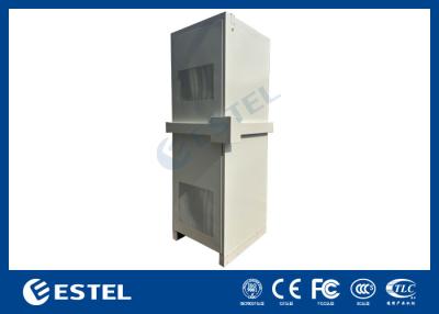 China Front Access Outdoor Telecom Cabinet Galvanized Steel With Cabinet Security Strap for sale