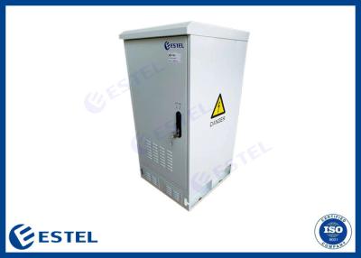 China Fan Cooled IP55 20U Outdoor Weatherproof Enclosure Box Anti Corrosion for sale