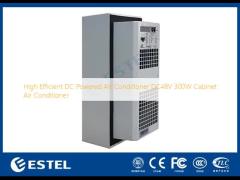 High Efficient DC Powered Air Conditioner DC48V 300W Cabinet Air Conditioner
