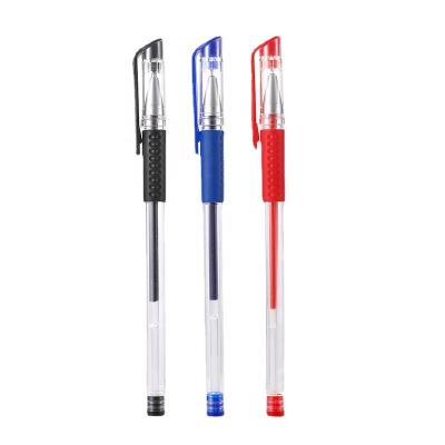 China Pen Carbon Red Black Blue Signature Student Gel Pen Set Normal Neutral Water Based Gel Pens for sale