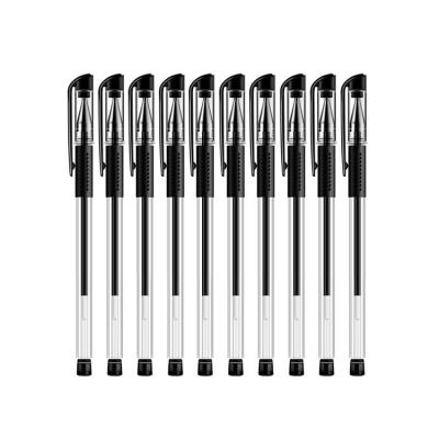 China Normal Wholesale Cheap Stylish And Simple Office School Use Signature Gel Pens Black Gel Pens for sale