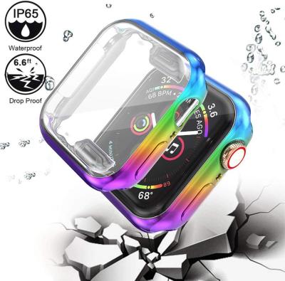 China High Quality Smooth Soft TPU Watch Case Protector Protective Case For Apple Watch for sale