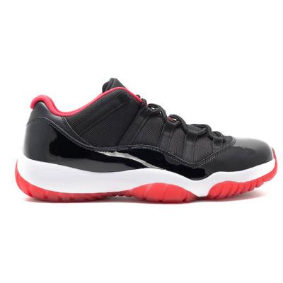 China PVC HIGH END VERSION Red Men Women Black Sneakers Retro Low Tops Sports Casual Basketball Shoes for sale